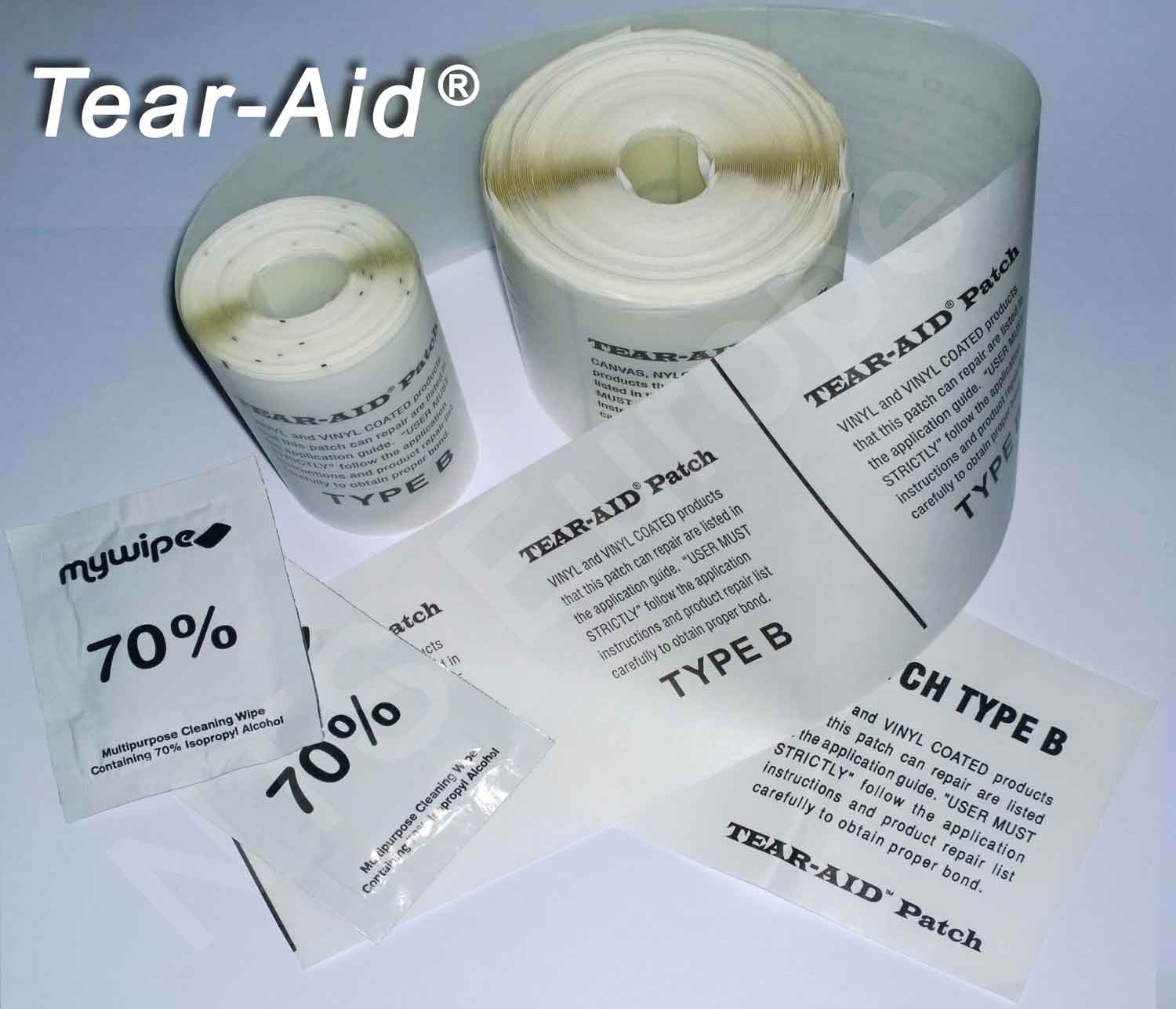 Tear-Aid Type B sur mesure pour une réparation tout en réalisant d'importantes économies